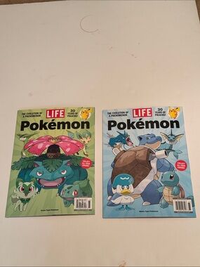 Pokémon Collector Magazines - Green & Blue Cover Set